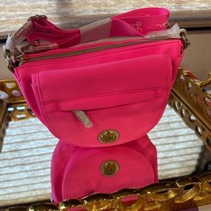 Lilly Pulitzer hot pink, Crossbody bag
